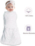 2 Pack,Swaddles 3-6 Months,3-Way 100% Cotton,12-18 lbs,1.0 Baby Sleep sack Swaddle Adjustable Wearable Transition