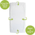 52 28 Vesta Baby Crib Mattress Protector - x Noiseless Waterproof Pad Cover - Absorbent Soft Jacquard Bamboo Rayon