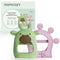 Momcozy Baby Teether Toys | Food Grade Silicone Teething Relief 0-6 Months