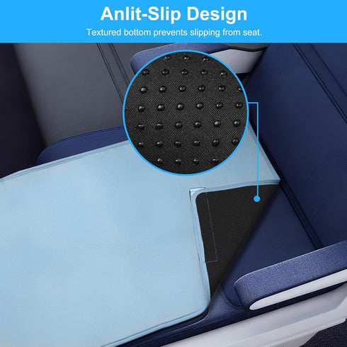 COZYBONDER Toddler Airplane Bed, Kids Airplane Seat Extender Travel Bed, Kids Airplane Travel Essentials, Airplane Must