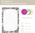 CaTaKu 28"x 52" Toddler Mattress Sheets - Horse Flower Fitted Sheets for Mini Crib, Girls