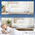 Salcod 33inch Universal Swing Down Crib Rail Guard, Convertible Crib Bed Rail for Toddlers, with Reinforced Wing Nut