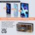 TnoxHD 4K 24/7 Clock Camera HD Wireless Home Security Camera with Night Vision, Motion Detection Recording, SD/Cloud