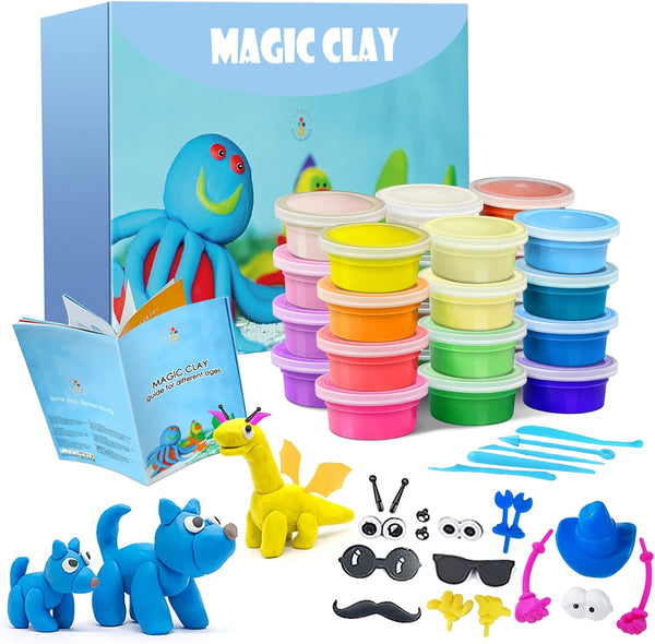 Modeling Clay Kit - 24 Colors Air Dry Clay DIY Molding Clay