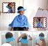 Baby Shower Bathing Cap, Soft Shower Cap Hat Wash Hair Shield for Children Kids, Blue