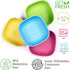 GET FRESH PLA Kids Bowls Set – 4-Pack Melamine-Free Cereal Bowls for Kids and Toddlers – BPA-Free, Microwave Safe,