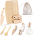 IHFAIO Kids Knife Set for Real Cooking, 8 PCs Kids Cooking Sets for
