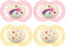 MAM Original Baby Pacifiers 6-16 Months,Binky for Newborn Babies,BPA-Free Skin Soft Silicone