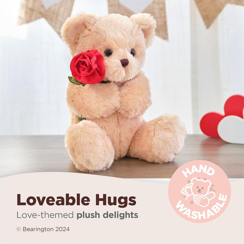 9.5" Bearington Remington Teddy Bear- Soft and Cuddly Valentines Day Stuffed Animals - Adorable Bear Stuffed Animal