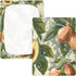 Bseiialft 52 28 Avocados Green Leaves Vintage Crib Sheets for Boys Girls Soft and Breathable Cotton Baby Sheets