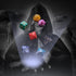 49 Pieces DND Dice Set - Polyester D&D Dice with 7 Pockets, 7 Sets for RPG DND MTG (D4, D6, D8, D10, D12, D20)