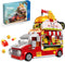 ecpoteny Piggy Burger Truck Mini Building Set, 566PCS Creative Fast Food Truck Playset