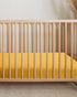 28" 52", Crib Sheets for Boys Girl, Fitted Baby Toddler Bed Sheets x Neutral Muslin Cotton Crib Mattress Bedding Soft
