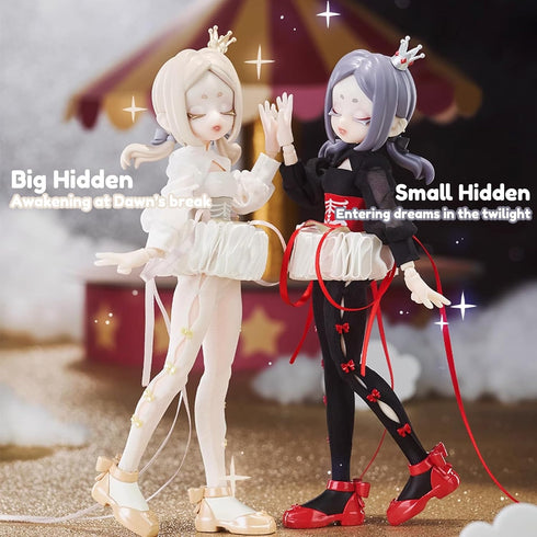 18cm Lynna-1box) CALEMBOU BJD Blind Box, Eve Lynna Series Ball Jointed Doll, Cute Dress Up Doll with Joints, Collection