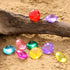 Diving Gem Pool Toys Sand Toys, 14 Color Diamond Treasure Chest Summer Swimming Gems Pirate Diving Toy Set