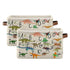 Emelivor Closet ABC Dinosaurs Storage Bin Collapsible with Handle Rectangle Waterproof ABC Dinosaurs Basket for Storage