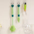 Chemimoso 10.5-13.8in Adjustable Handle Length Water Cup Cleaner Bottle Brush, Silicone Baby Bottle Brush, Pot Brush