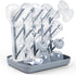 Termichy Baby Bottle Drying Rack: Large Vertical Bottle Dryer Rack Holder -