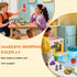 35Pcs Playset Set, Kids Kitchen Toy Accessories, Toddler Pretend Cooking with Play Pots, Pans, Utensils, Cookware, Play