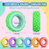 36 Sensory Toys Fidget Rings for Kids - Pcs Finger Spinner Rings for Anxiety Relief Autism ADHD, Quiet Fidgets