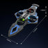 Virellia 8-16, 360 Flying Sword RC Airplane, Flying Dagger Remote Control Airplane Drone for Kids Adults Gesture