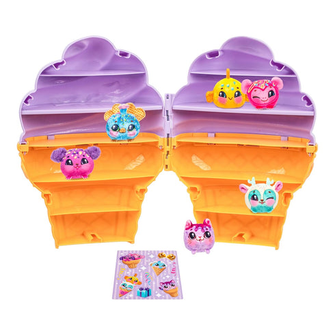 36 6 Cookeez Makery Yum Yumz Collector's Case, A Giant Ice Cream Case That Can Store Yum Yumz! Includes Exclusive Plush