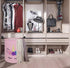 Round Laundry Hamper Storage Basket, Organizer for Clothes and Toys, Nursery Hamper Gift Basket with Handles