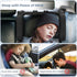 Yoocaa Adjustable Car Headrest Pillow, Road Pal Headrest, U-Shaped Travel Sleeping Pillow for Kids & Adults, Head Neck
