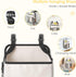 Pack 52+ Maliton Hanging Diaper Organizer - Caddy for Changing Table, Crib, n' Play - Stacker Holds Diapers - Nursery