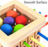 Pichoi 3-8, Montessori Game Wooden Board Game - Multiplayer Family Travel Game - Math Educational Fine Motor Skills Toy