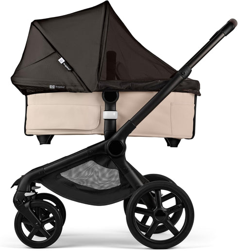 Bugaboo Mosquito Net for Fox, Donkey & Kangaroo Strollers Soft Mesh Insect Shield, Bassinet & Seat Cover, Easy One-Move