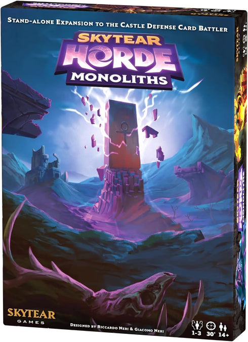 Horde: Monoliths - Quick Solo and Cooperative Strategy Card Game Inspired by TCGs