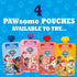 3.5 (Pack 10) Paw Patrol Bold Blueberry Organic Mixed Fruit Squeeze Pouch, Ounce