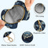 YETTASBIN Butterfly Portable Pacifier Holder Case with Metal Hook Buckle & Zipper for Diaper Bag and Stroller