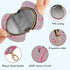 PYBUG Flamingos Round Pacifier Storage Case, Polyester & TPU Lined with Hook Buckle, Pacifier Container Box for Baby