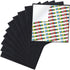 Peel-and-Stick Baseplates, 10 Packs 10" x 10“ Classic Adhesive Building Base Plates for Walls