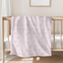 Selgkds 60x80inch Pastel Pink Bows Baby Blankets for Girls Preppy Girly Ribbons Swaddle Receiving Blanket Toddlers