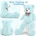 MaoGoLan 47 Inch Giant Anniversary Teddy Bear - Huge Oversized Stuffed Animal Gift for Girls, Girlfriend, Boys, Wife