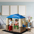 BOUTICOL 57'' 57'' Outdoor Playhouse Mat - x Portable Outdoor Play House Activity Rug with Non Slip Backing Felt