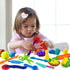 11 Set Dough Play Tools PCS Basic Dough Accessories Starter for Kids with Pizza Cutters, Safety Scissors, Rolling Pin