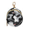 YETTASBIN Camo Portable Pacifier Holder Case with Metal Hook Buckle & Zipper for
