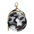 YETTASBIN Camo Portable Pacifier Holder Case with Metal Hook Buckle & Zipper for