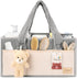 YOSING Diaper Caddy Organizer for Changing Table, Newborn Caddy for Car Travel,