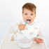 Ryan & Rose Ultimate Utensil Set of 3 Silicone Baby Spoons for Baby Led Weaning, Self Feeding, Seaglass