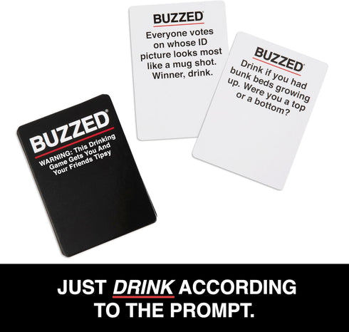 Buzzed - The Hilarious Party Game That Will Get You & Your Friends Tipsy