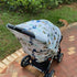 Baby Carseat Cover with Beanie, Adventure Mountain Infant Carseat Canopy for Boys Girls, Nursing Cover Breastfeeding