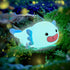 UNEEDE Blue Axolotl Night Light for Kids, Animal Silicone Nursery Lamp, Rechargeable Table Lamp for Bedroom Decor