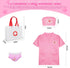 33Pcs Set 3 4 5 6-8 Pet Doctor Kit for Toddlers - Dress Up Costume & Pretend Doctor Play with Cat Toy, Stethoscope