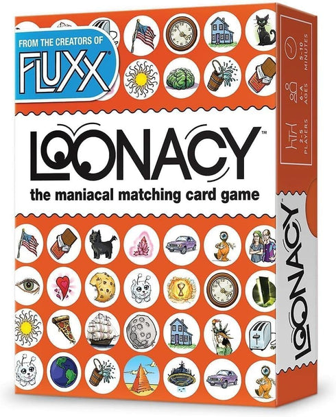 Loonacy Card Game, Maniacal Matching for 2-5 Players