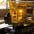 3-5 3 4 5 6 Construction Excavator Toys for Boys Year Old - Engineering Digger Race Tracks with Excavator Crane, Car